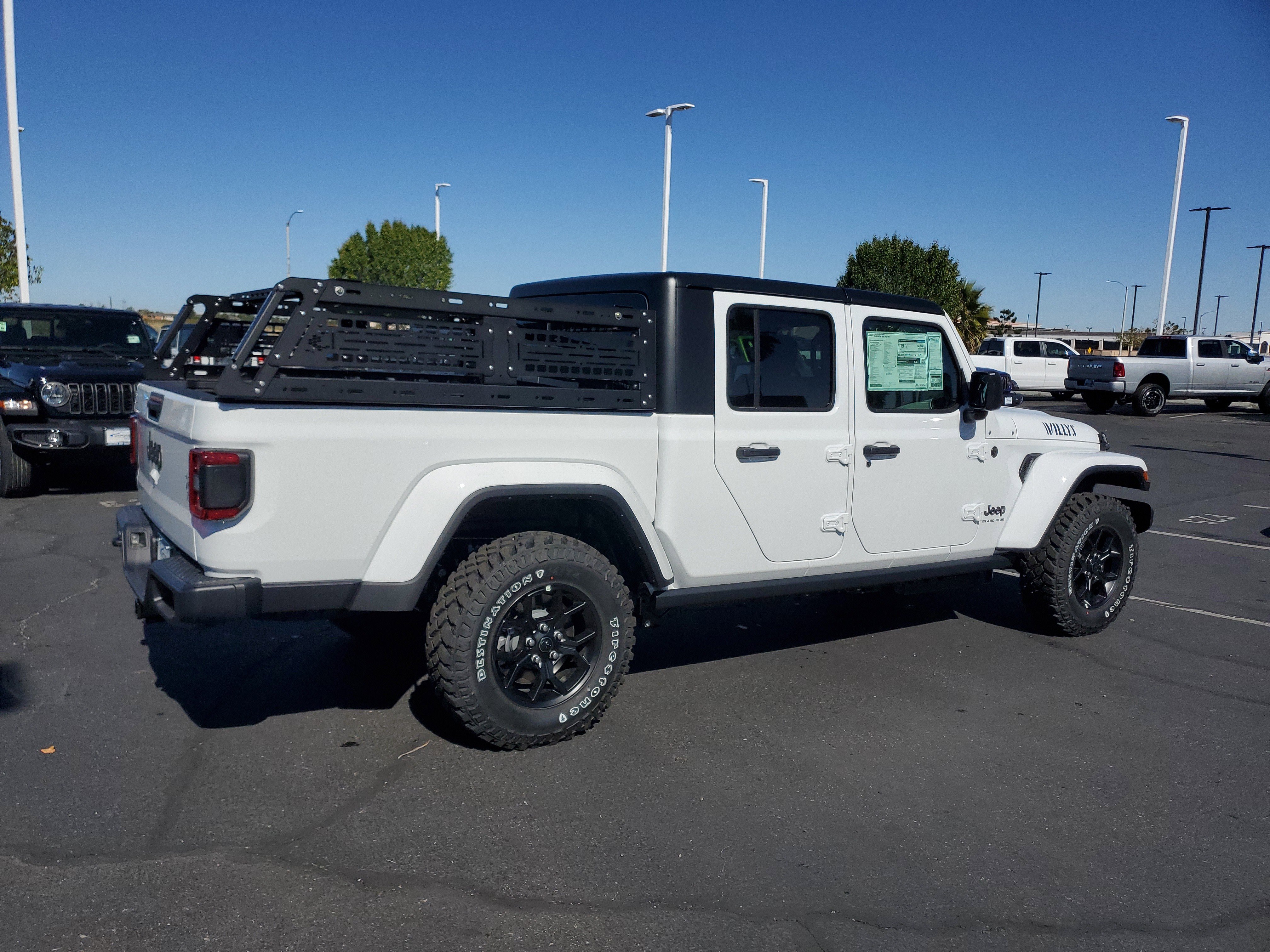 New 2026 Bright White Clearcoat Jeep Willys image 3