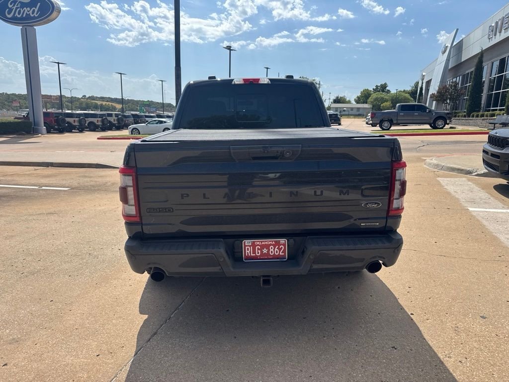 Used 2022 Blue Metallic Ford Platinum image 7