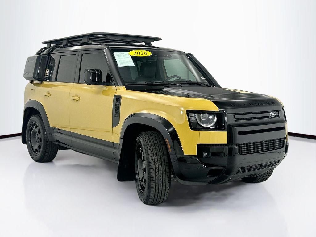 Used 2026 Deep Sandglow Yellow Metallic Land Rover Trophy Edition Deep Sandglow image 3