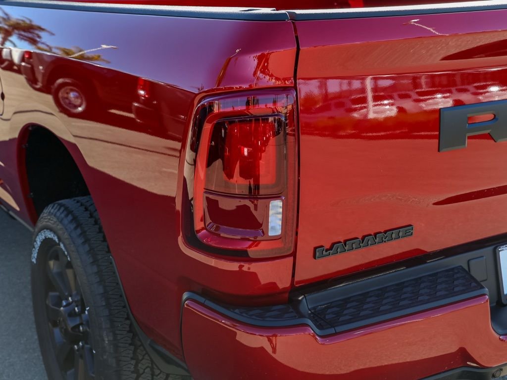 New 2026 Molten Red Pearl-Coat Exterior Paint RAM Laramie image 6