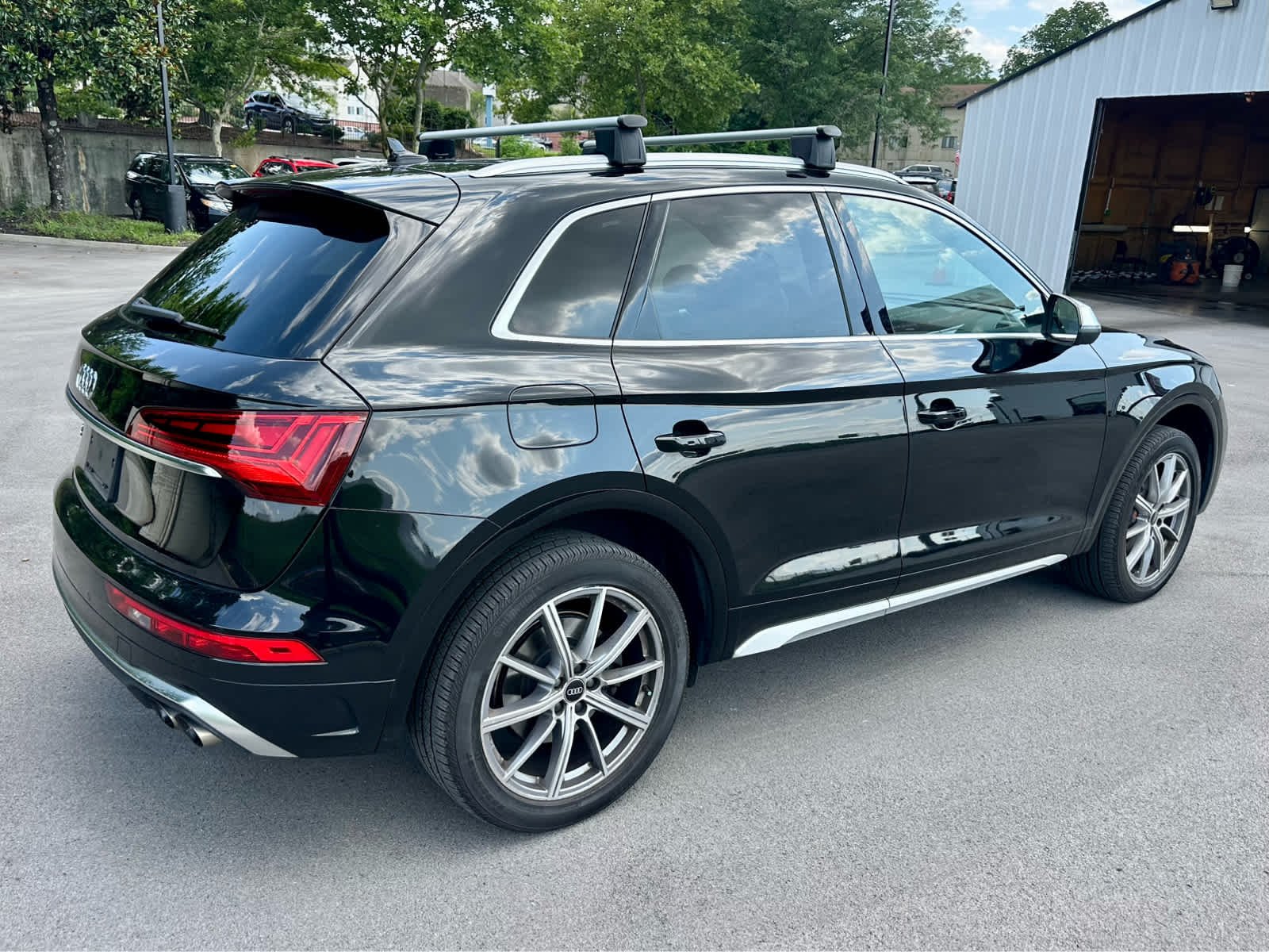 Used 2022 Mythos Black Metallic Audi Premium Plus image 5