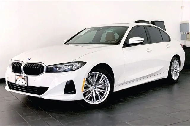 Certified Used 2023 Alpine White BMW 330i image 1