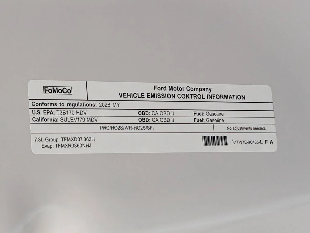 New 2026 Oxford White Ford F-250® XL image 28