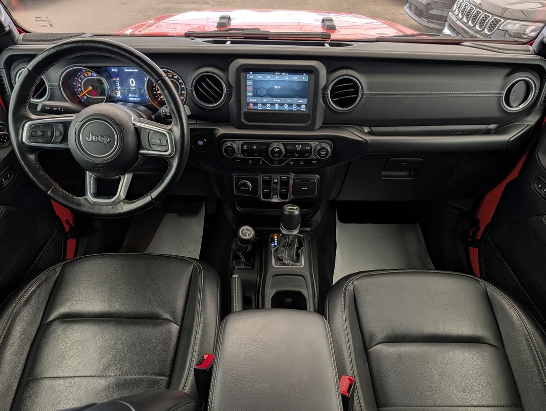 Used 2020 punk n metallic Jeep Sahara - - 4x4 - Leather Seats - Freedom Top - Remote Start & More! image 24