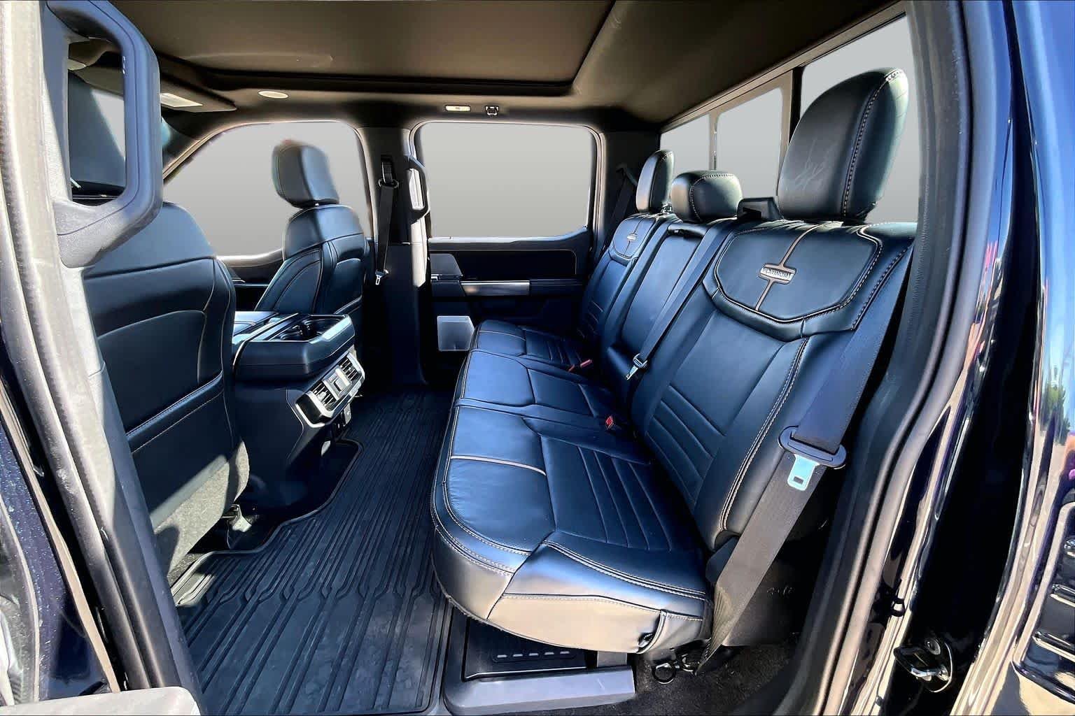 Used 2023 Antimatter Blue Metallic Ford Platinum image 19
