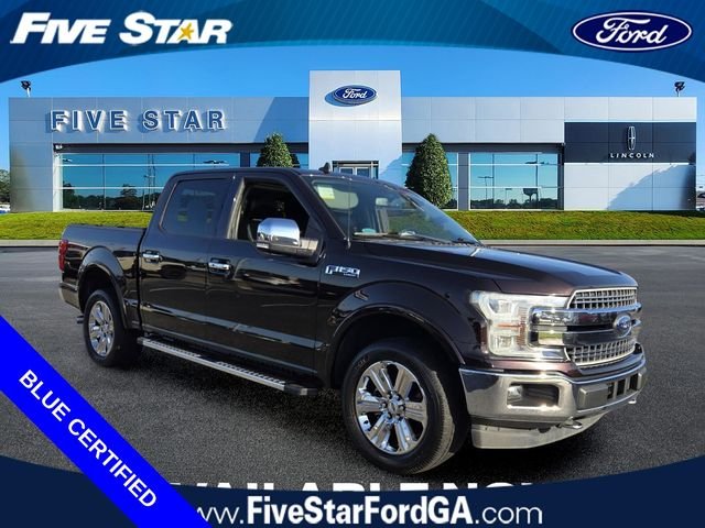 Certified Used 2018 Magma Red Ford Lariat image 1