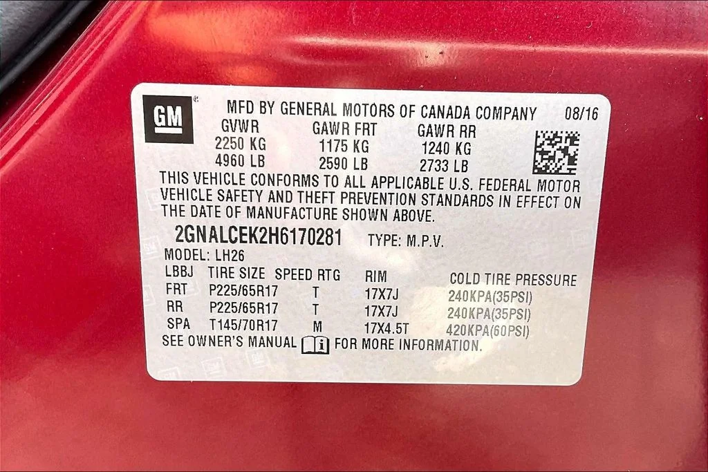 Used 2017 Red Chevrolet LT image 34