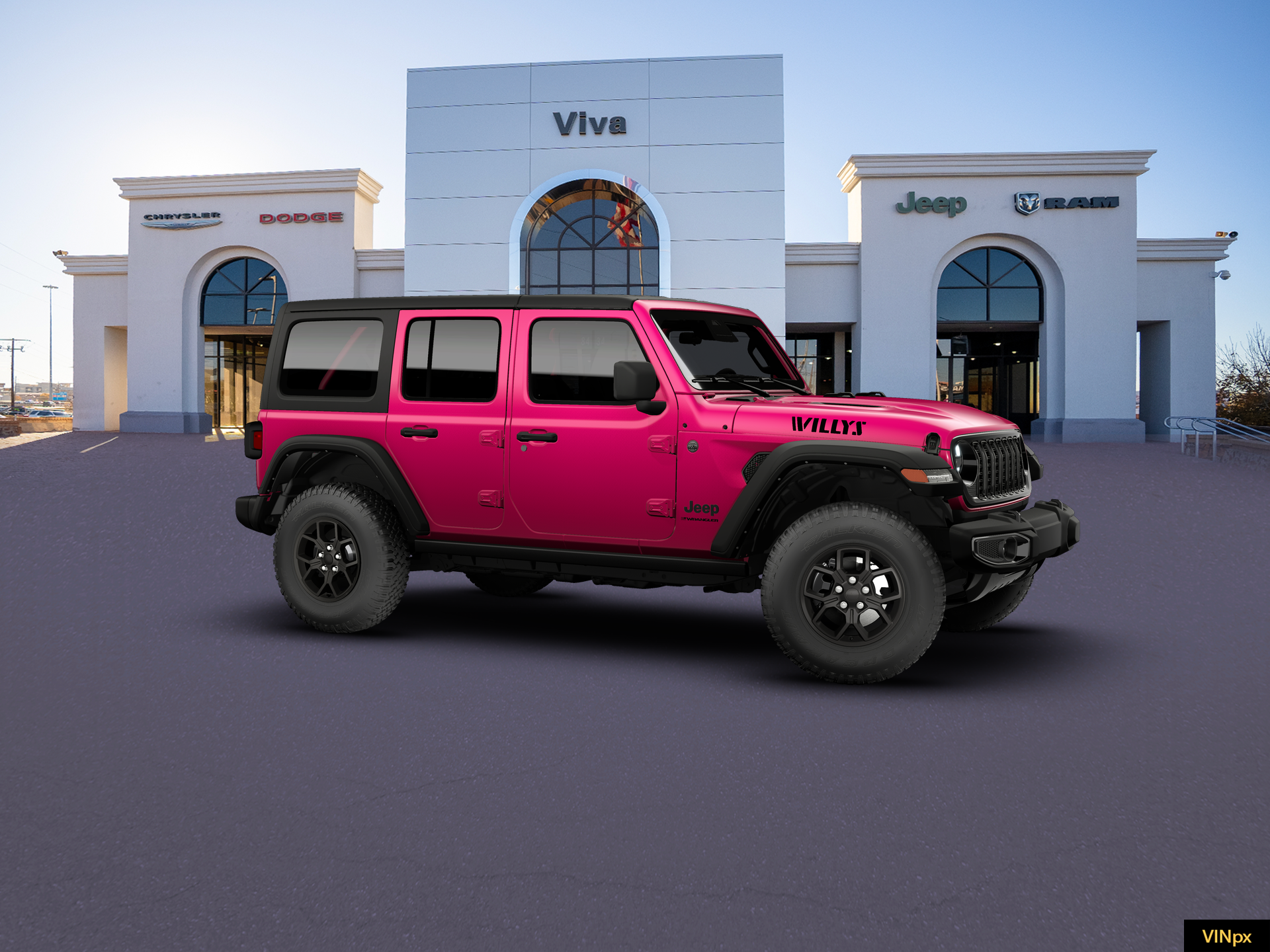 New 2026 Tuscadero Pearl-Coat Exterior Paint Jeep Willys image 10
