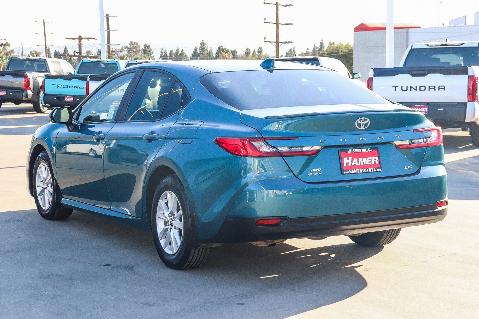 Certified Used 2025 Ocean Gem Toyota LE image 4