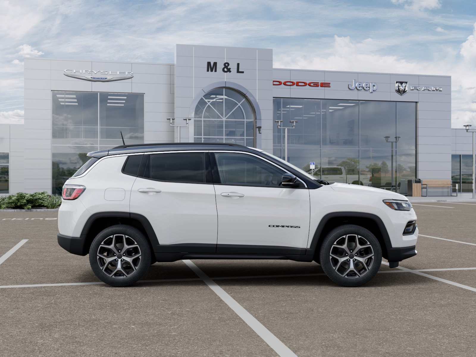 New 2026 Bright White Clear-Coat Exterior Paint Jeep Limited image 47
