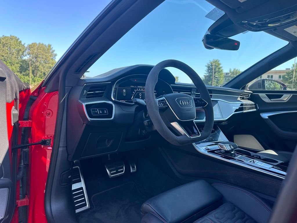 Used 2023 Red Audi 4.0T image 14