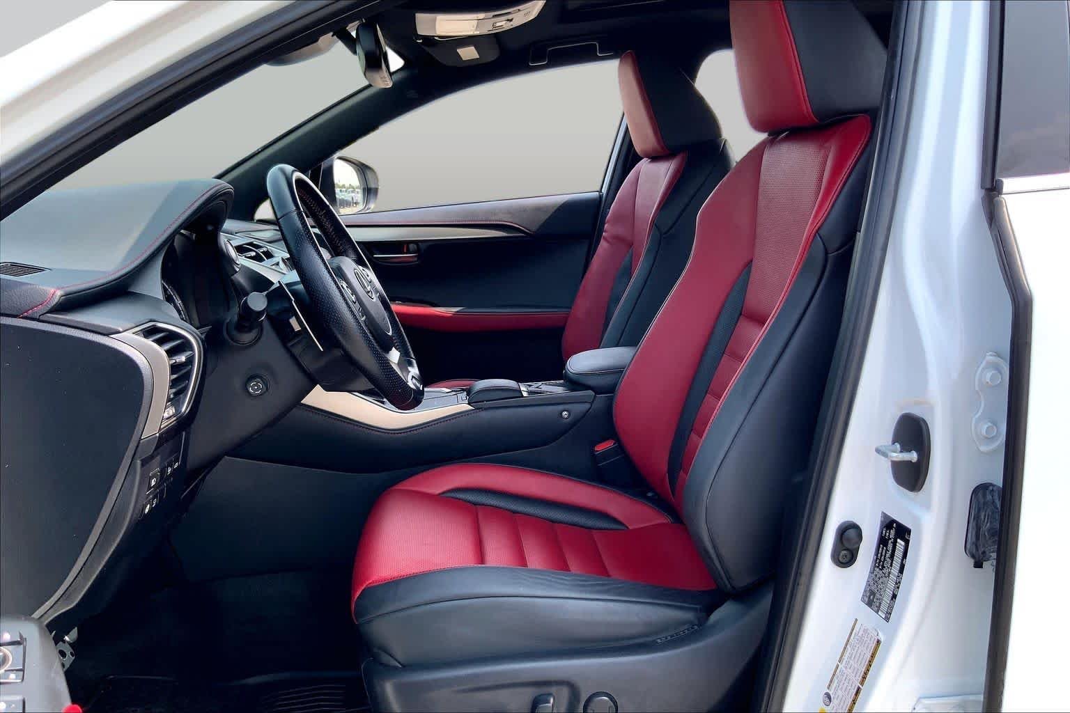 Used 2021 Ultra White Lexus F SPORT image 8