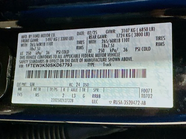 Certified Pre-Owned 2025 Ford F-150 XLT