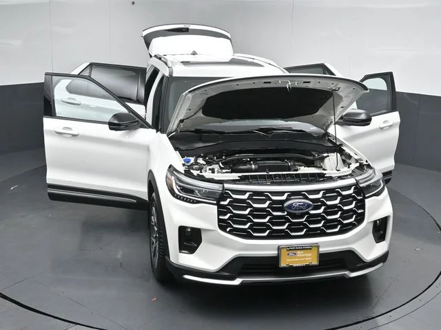 Certified Used 2025 Space White Metallic Ford Platinum image 57