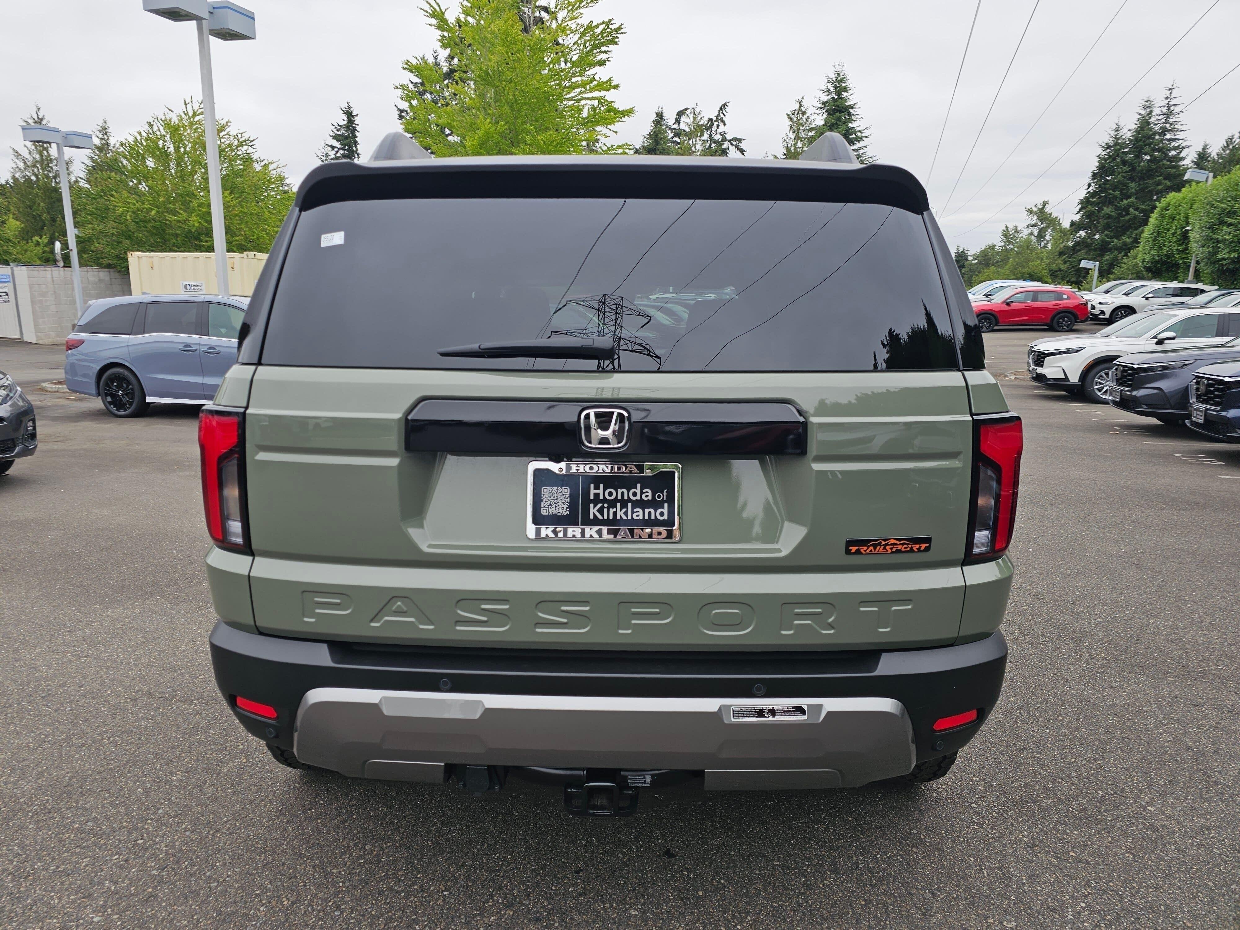 New 2026 Ash Green Metallic Honda TrailSport Elite image 6
