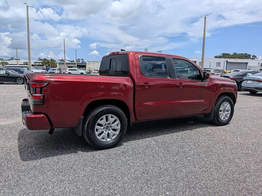 Used 2024 Cardinal Red Metallic TriCoat Nissan 4x2 SV 4dr Crew Cab 5 ft. SB image 3