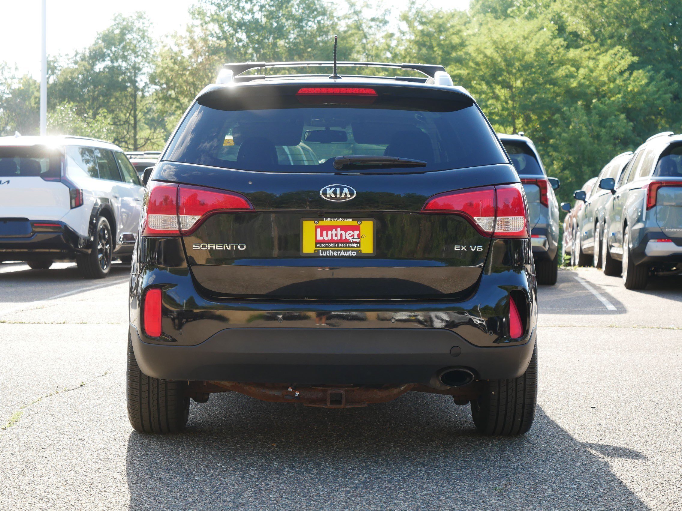 Certified Used 2015 Ebony Black Kia EX image 6