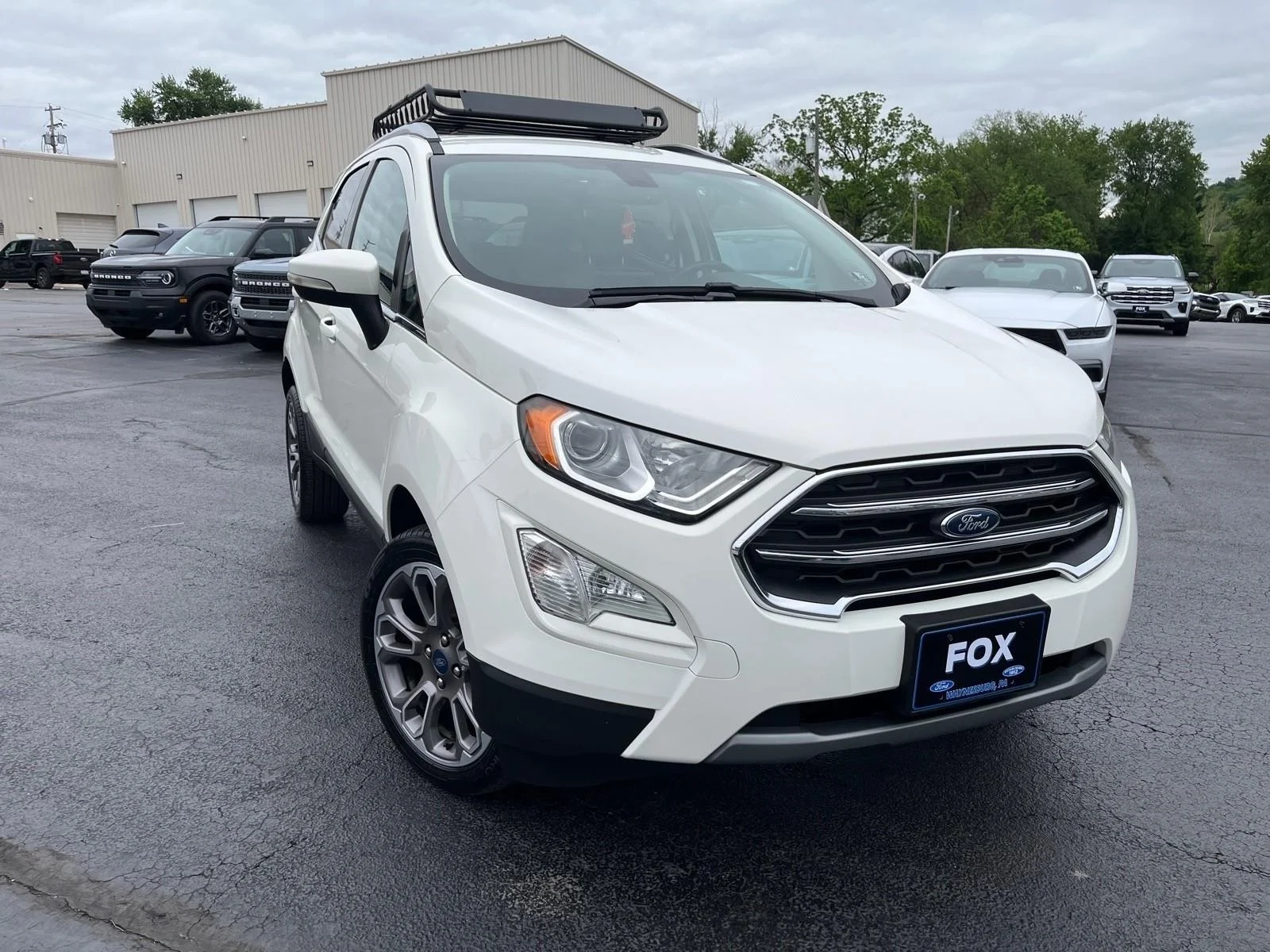 Used 2019 Ford Ecosport Titanium with VIN MAJ6S3KL6KC296601 for sale in Waynesburg, PA