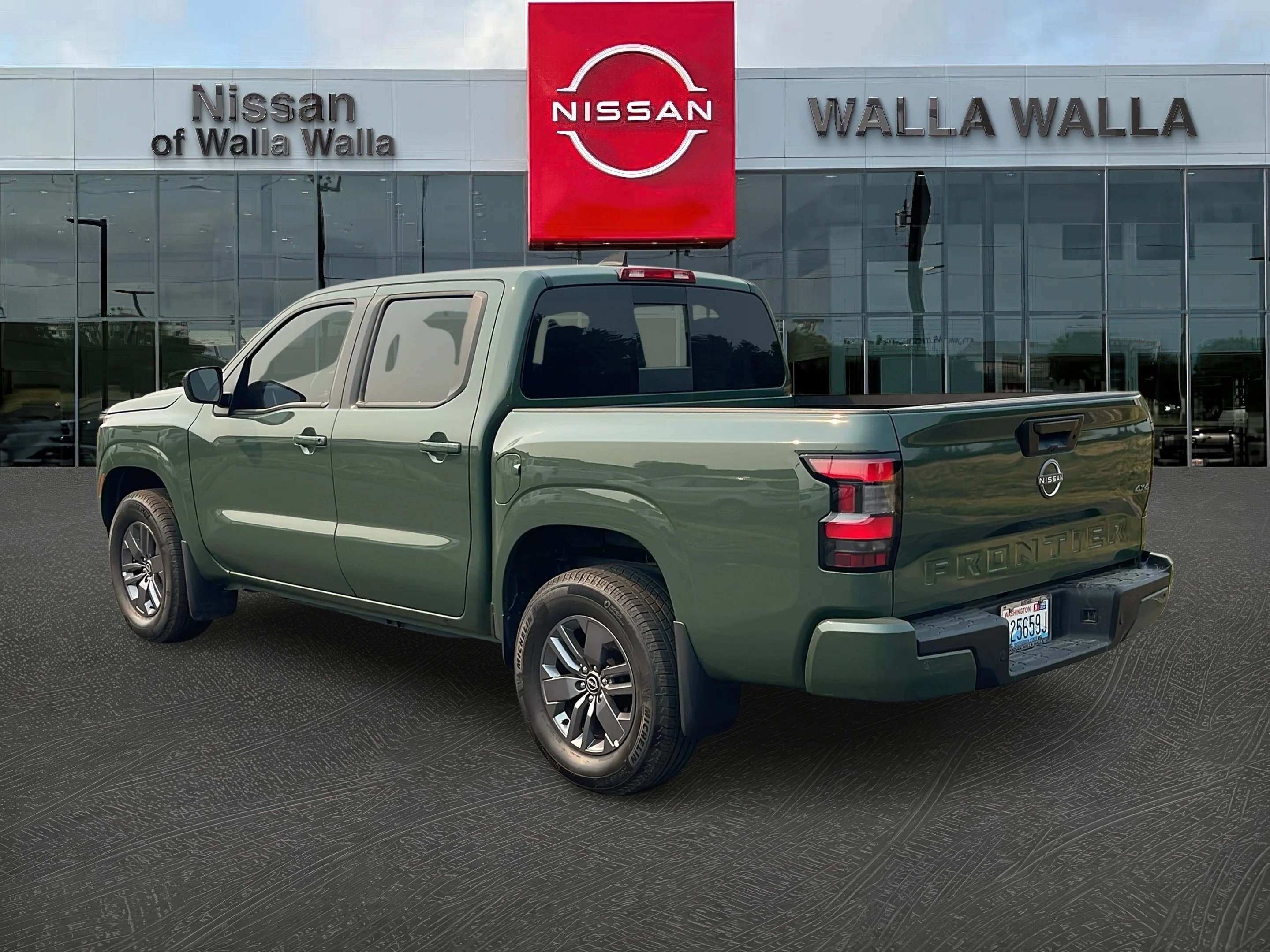Used 2025 Tactical Green Metallic Nissan SV image 5
