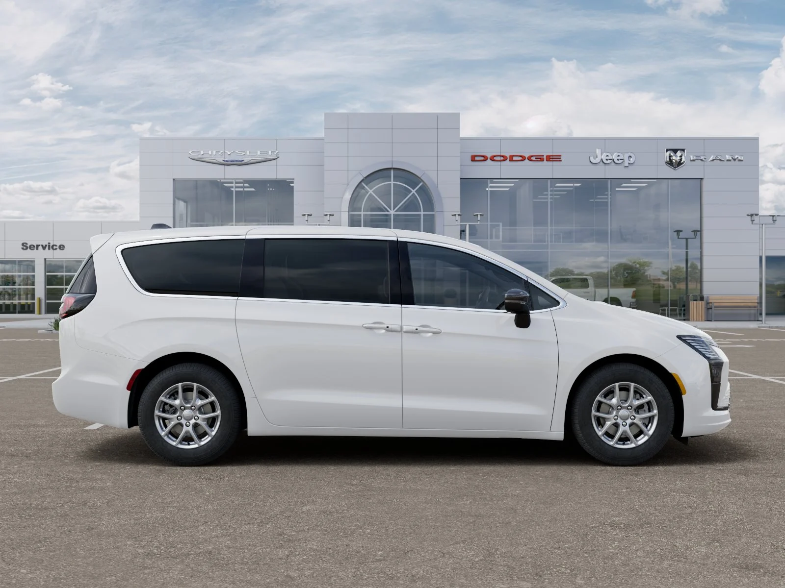 New 2027 Bright White Clear-Coat Exterior Paint Chrysler Select image 49