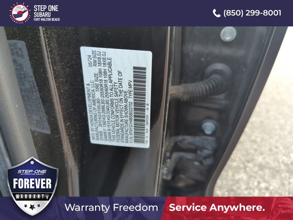 Used 2025 Black Honda EX-L image 40