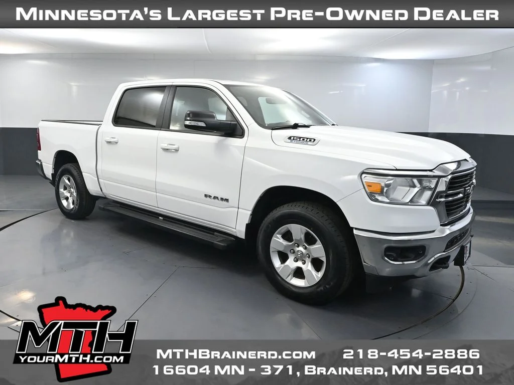 Used 2021 White Ram Big Horn/Lone Star image 1