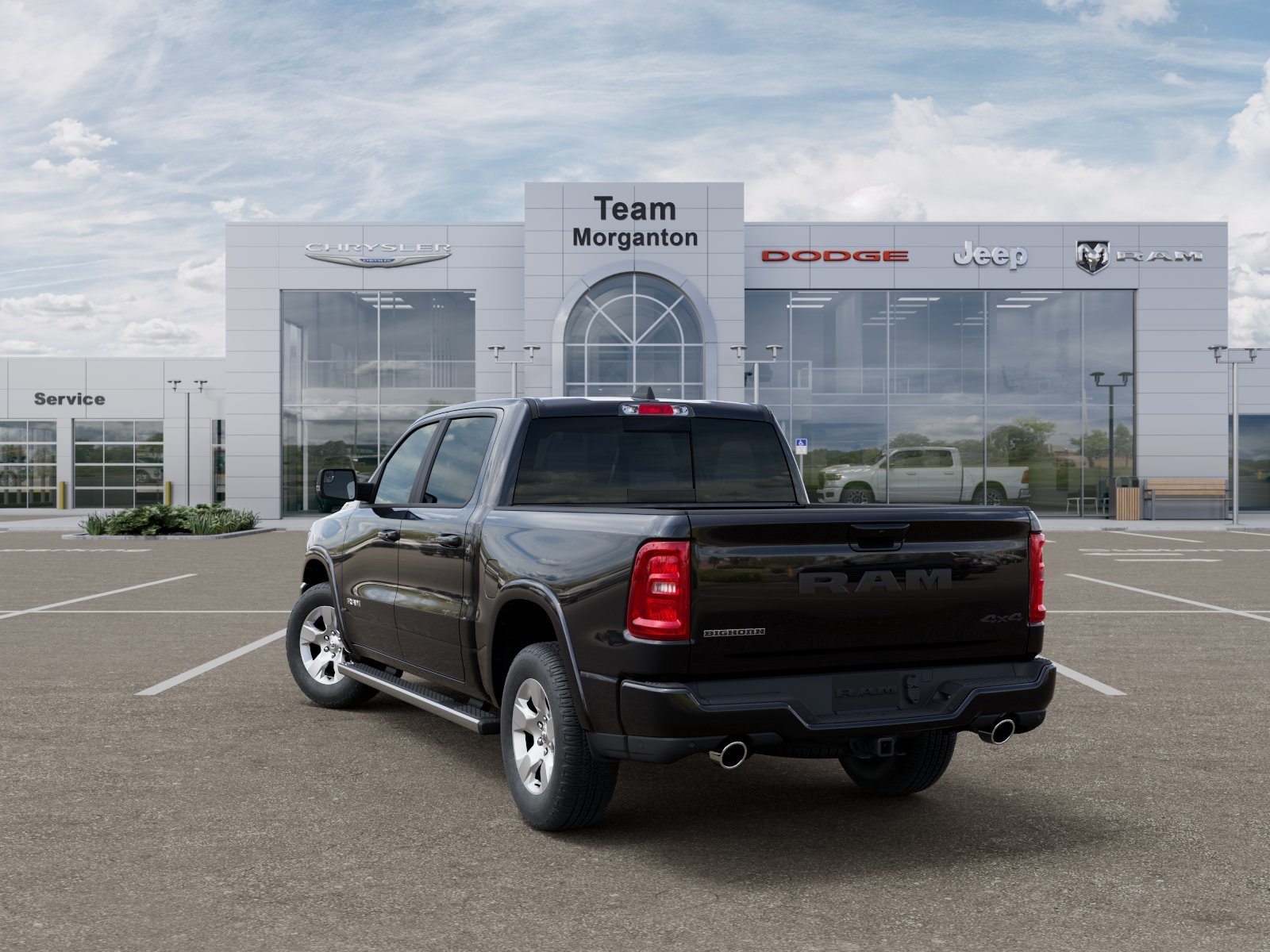 New 2026 Diamond Black Crystal Pearlcoat RAM Big Horn/Lone Star image 38