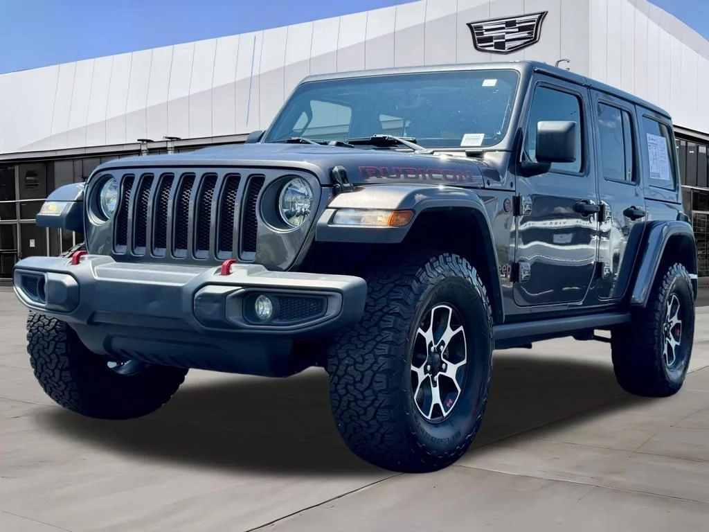 Used 2020 Gray Jeep Unlimited Rubicon image 5