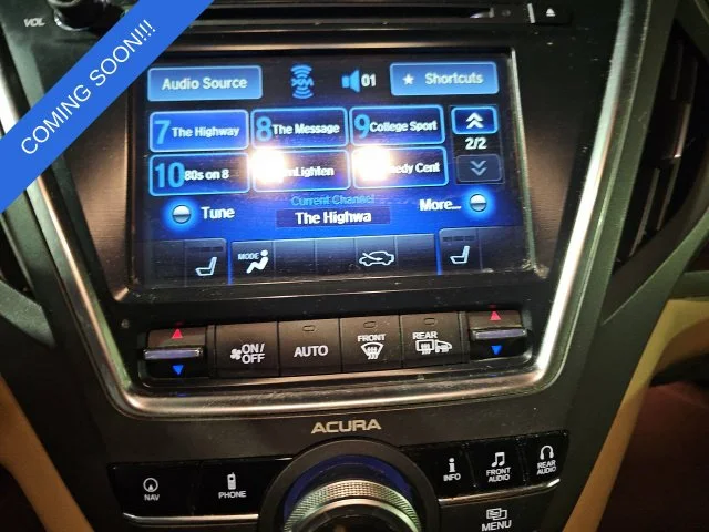 Used 2014 White Acura 3.5L Technology Pkg w/Entertainment Pkg image 16