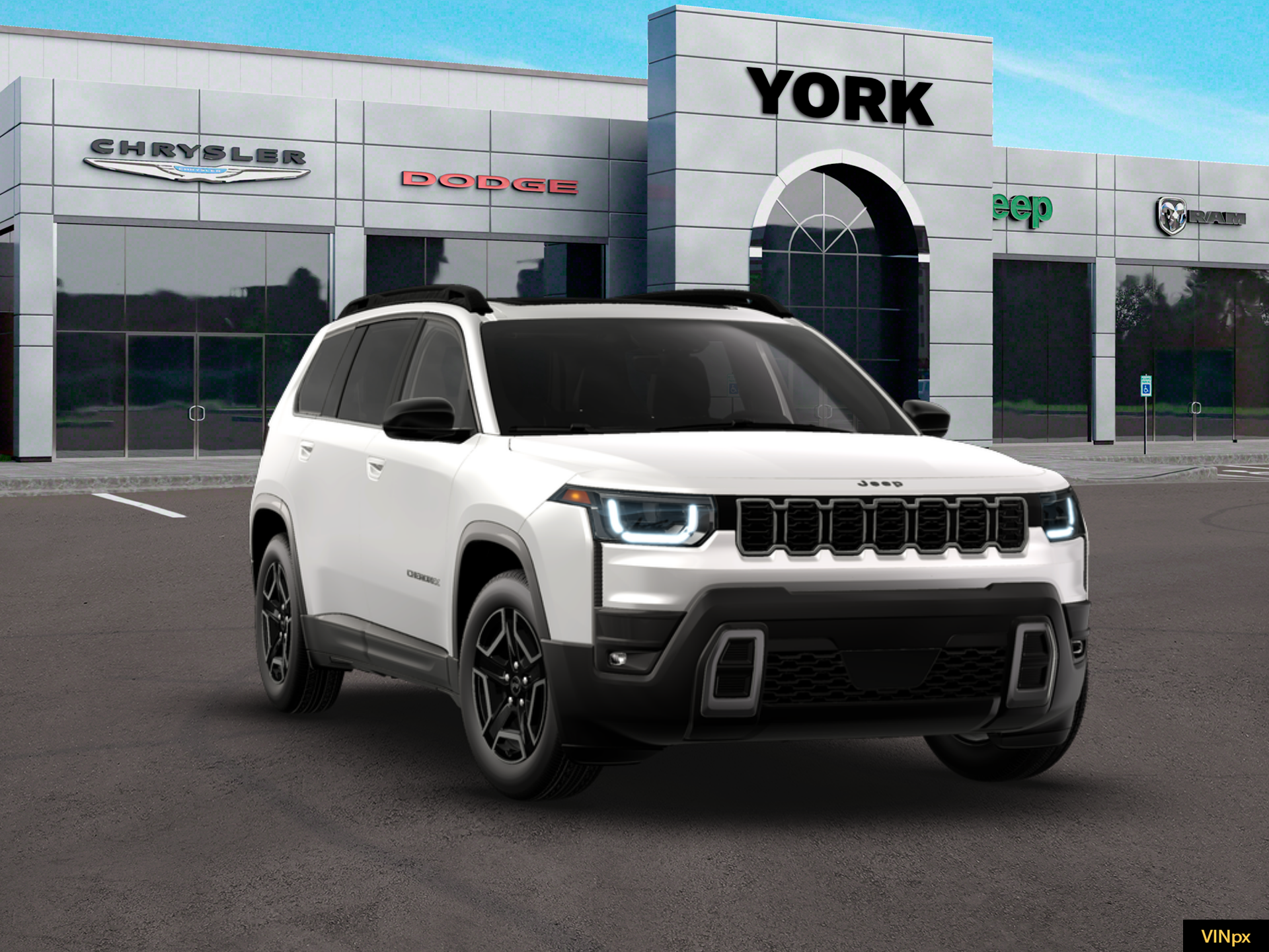 New 2026 Bright White Clearcoat Jeep Limited image 16