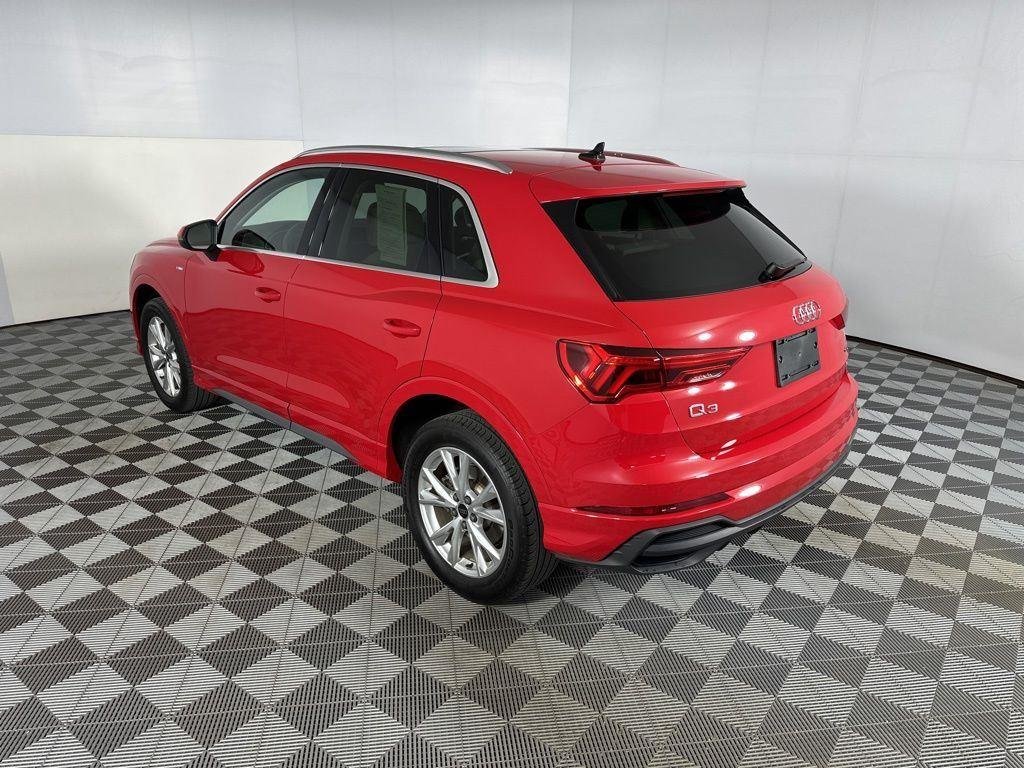 Used 2025 Progressive Red Metallic Audi Premium Plus image 12