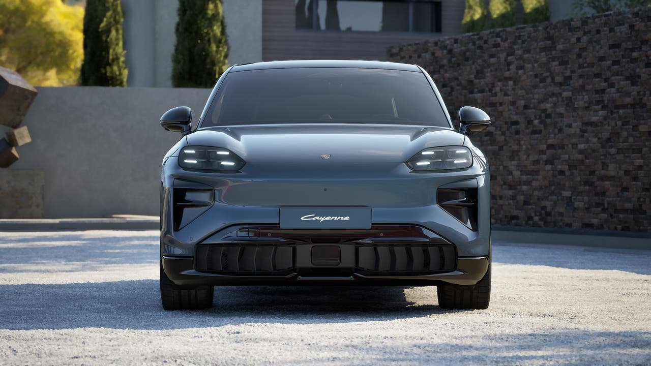 New 2026 Pale Blue Metallic Porsche Turbo Coupe Electric image 8