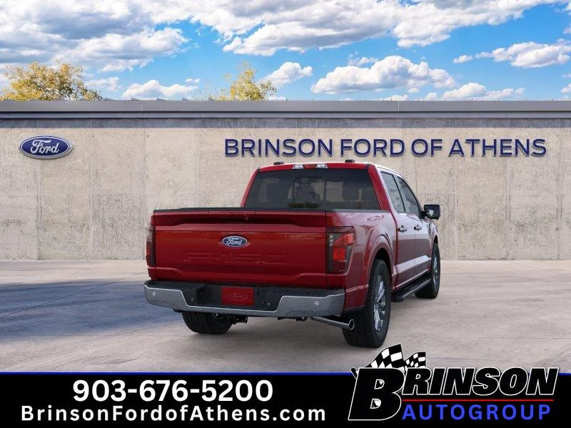 New 2026 Ruby Red Ford XLT image 8