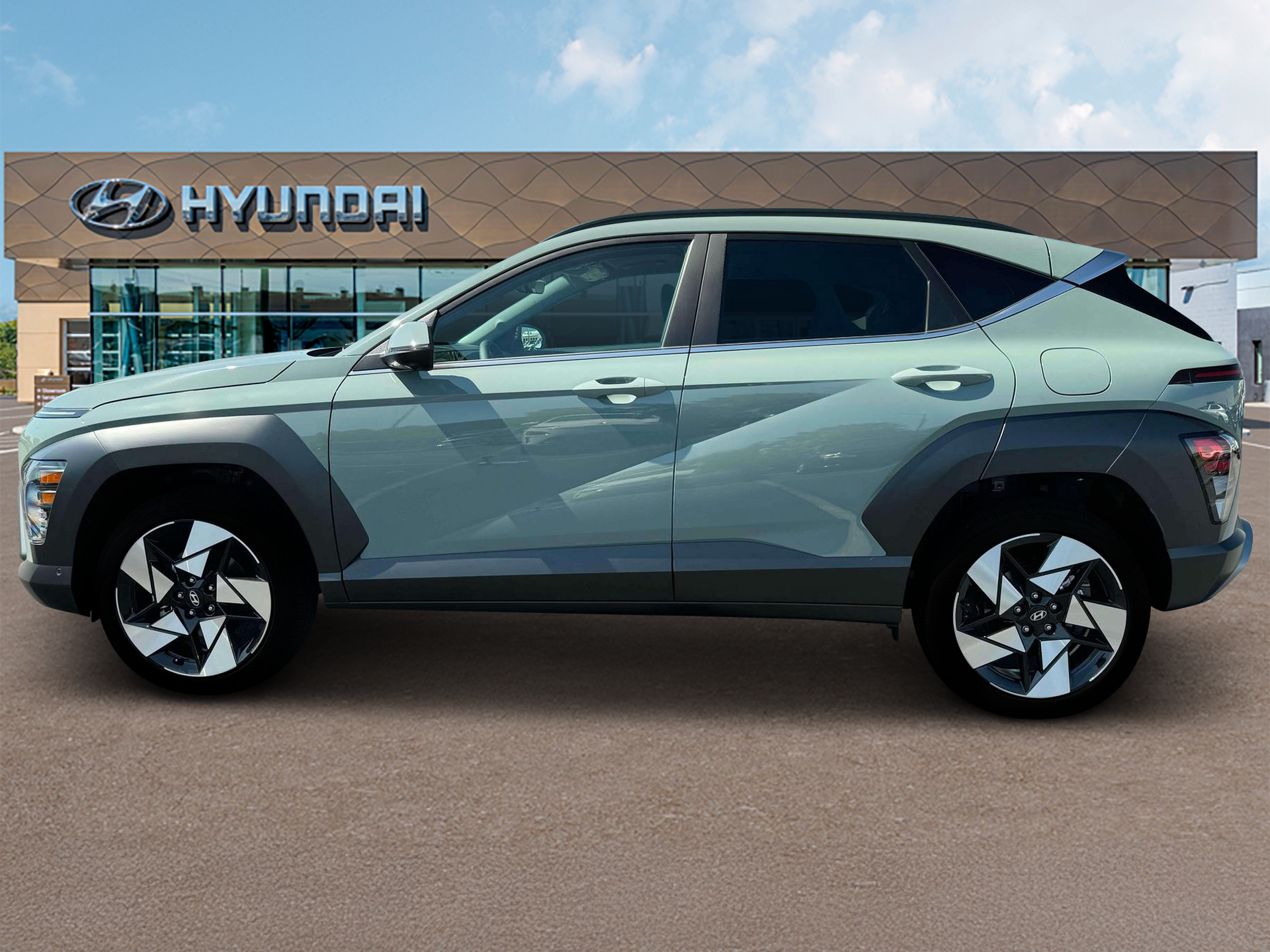 New 2026 Green Hyundai Limited AWD image 3