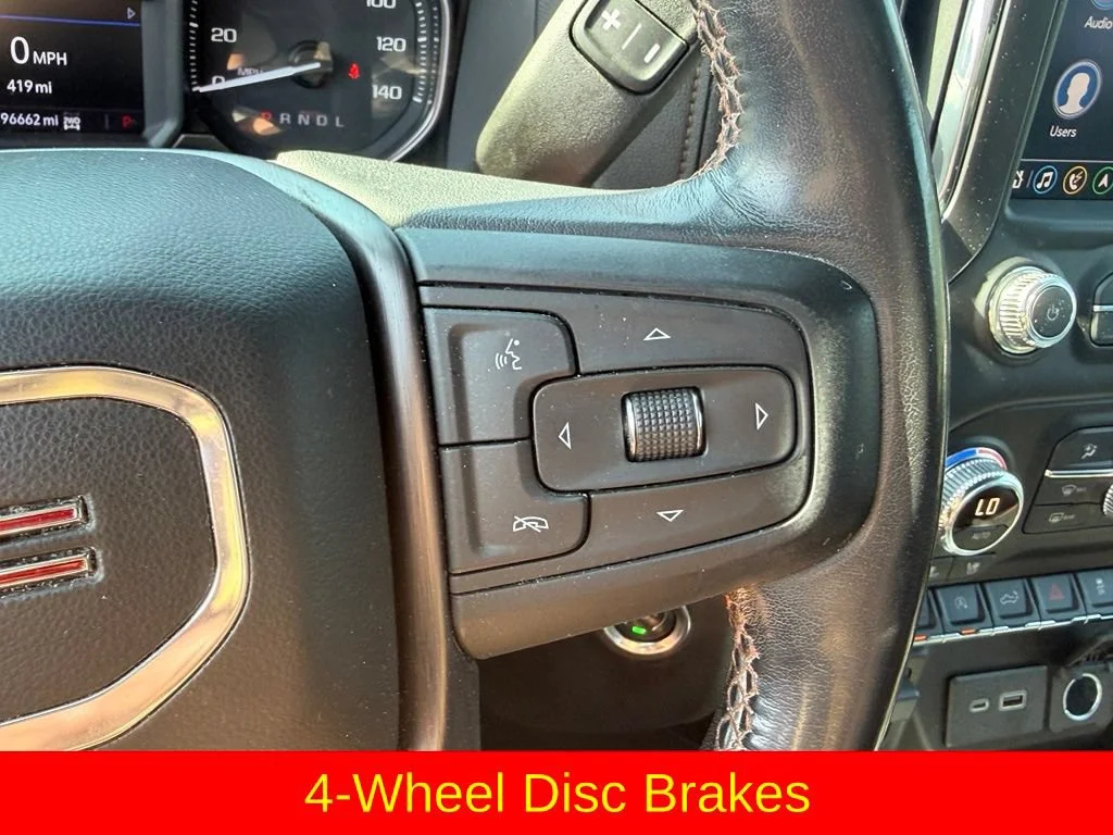 Used 2020 CARBON BLACK METALLIC GMC AT4 image 35