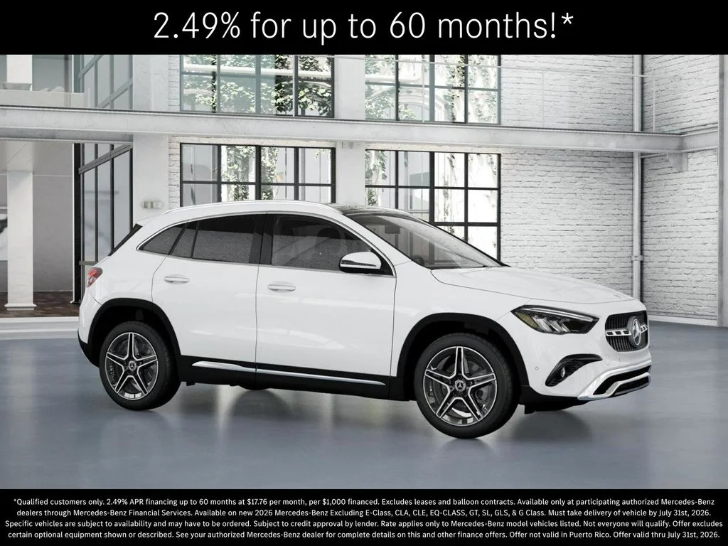 New 2026 Polar White Mercedes-Benz GLA 250 image 13