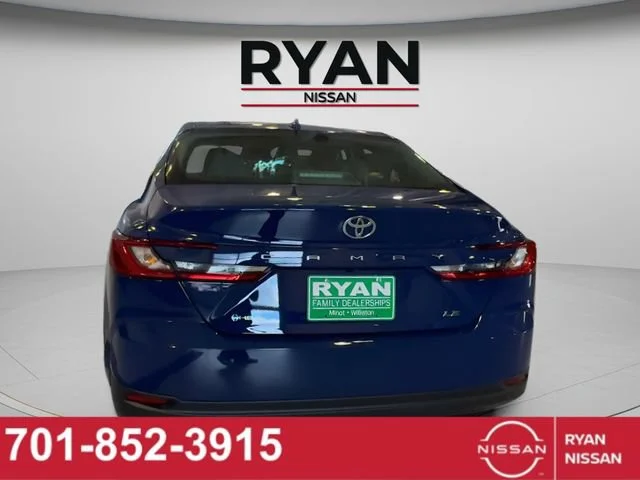 Certified Used 2026 Blue Toyota LE image 4