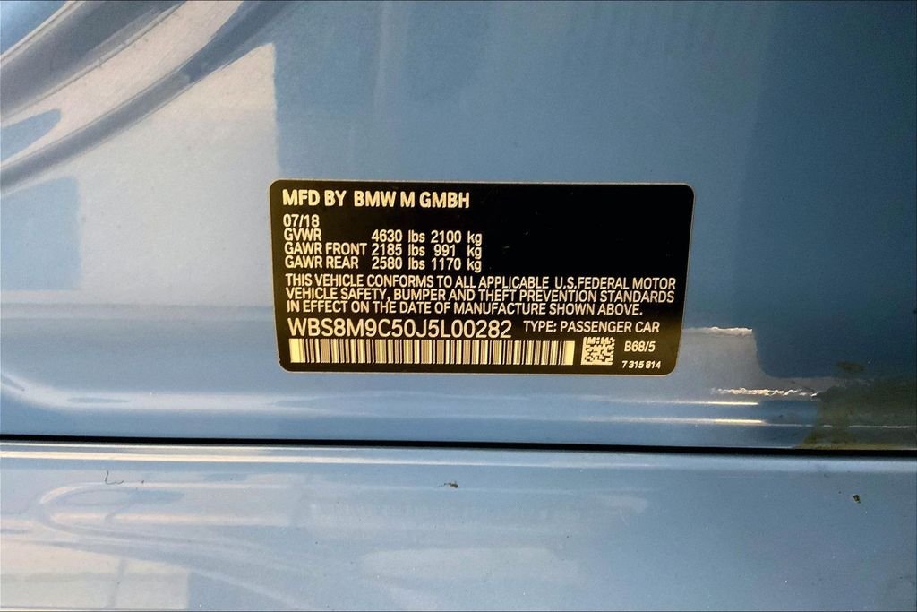 Used 2018 Yas Marina Blue Metallic BMW  image 32