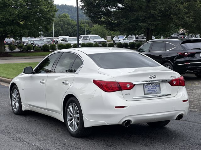 Used 2015 Moonlight White INFINITI AWD/Heated Steering Wheel/Rear Camera image 10