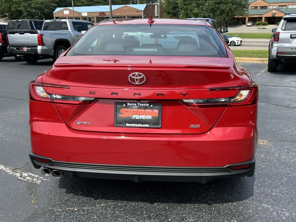 New 2026 Red Toyota SE image 4