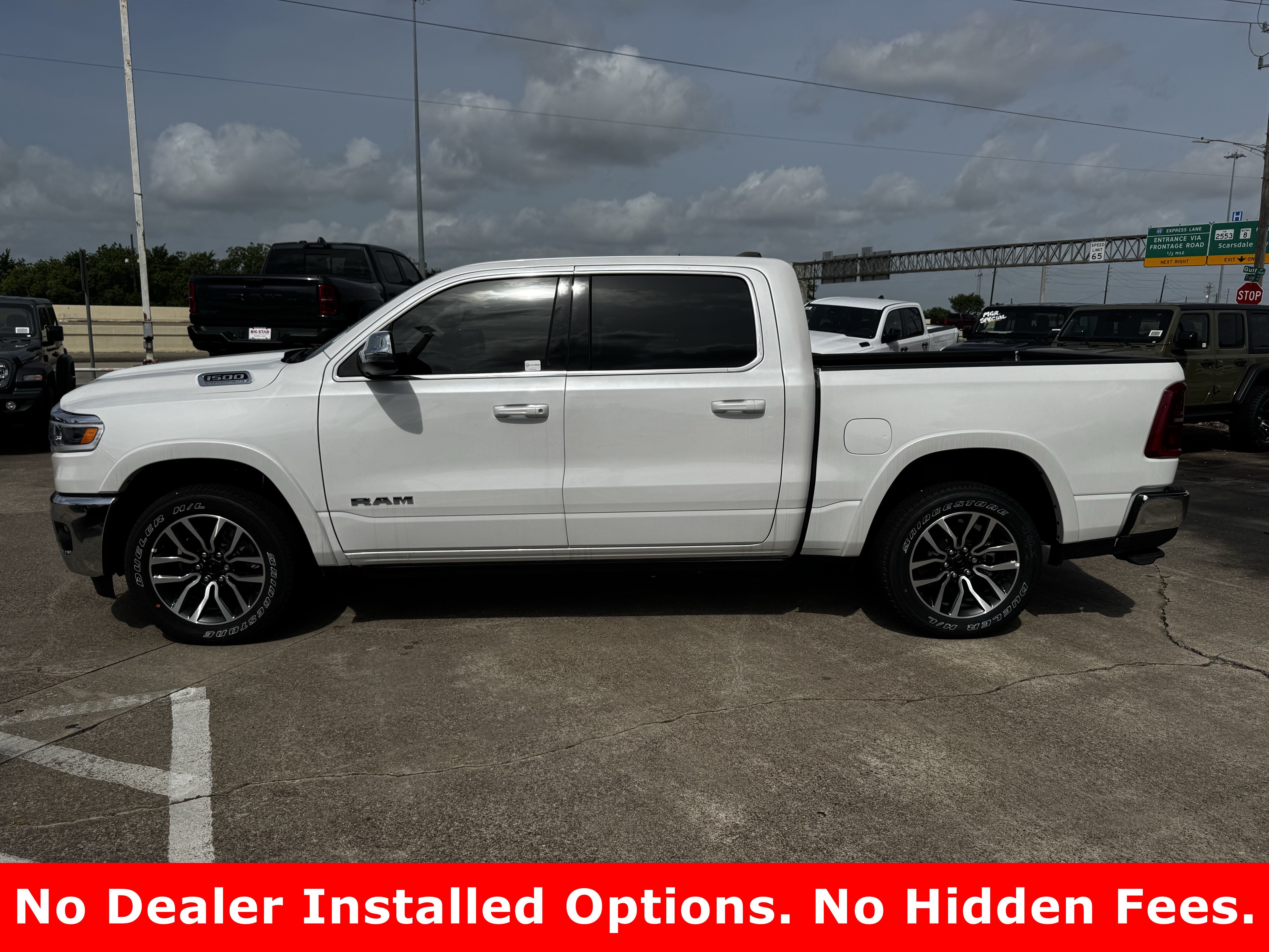 New 2026 Ivory White Tri-Coat Pearl-Coat Exterior Paint RAM Longhorn image 6