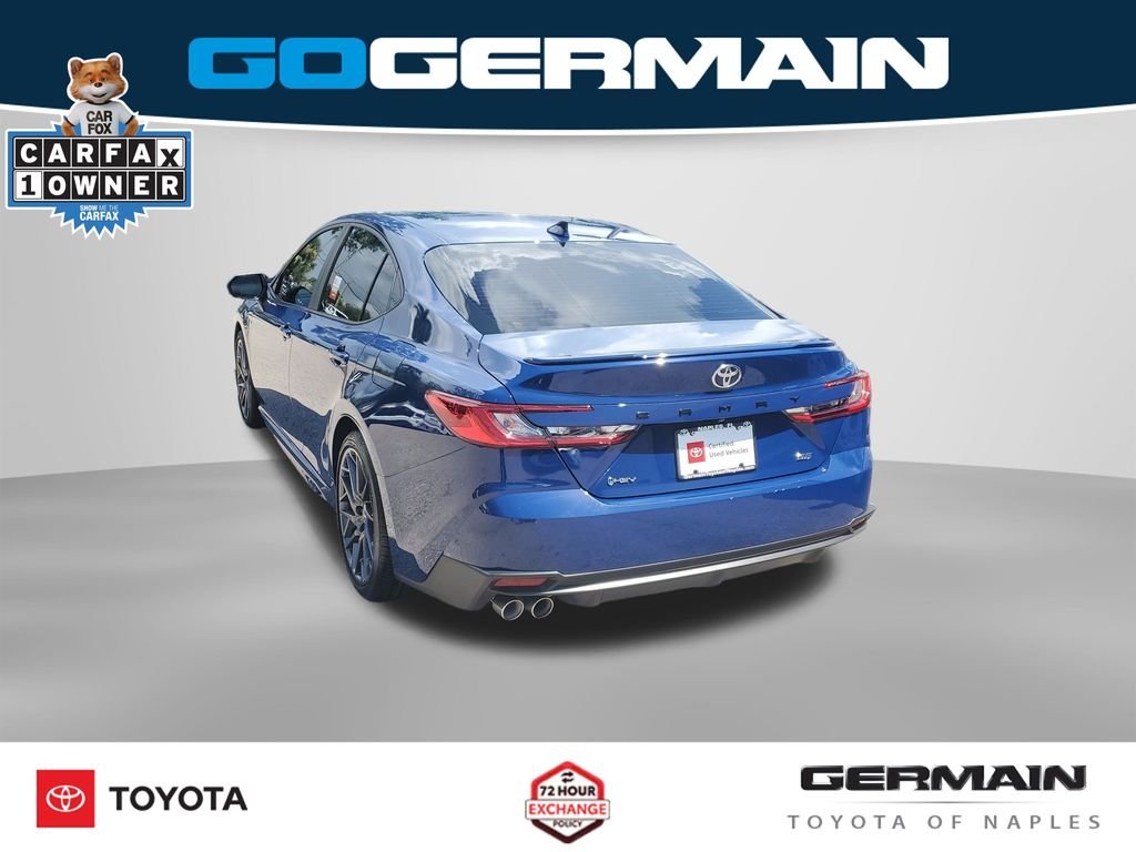 Certified Used 2025 Blue Toyota SE image 11