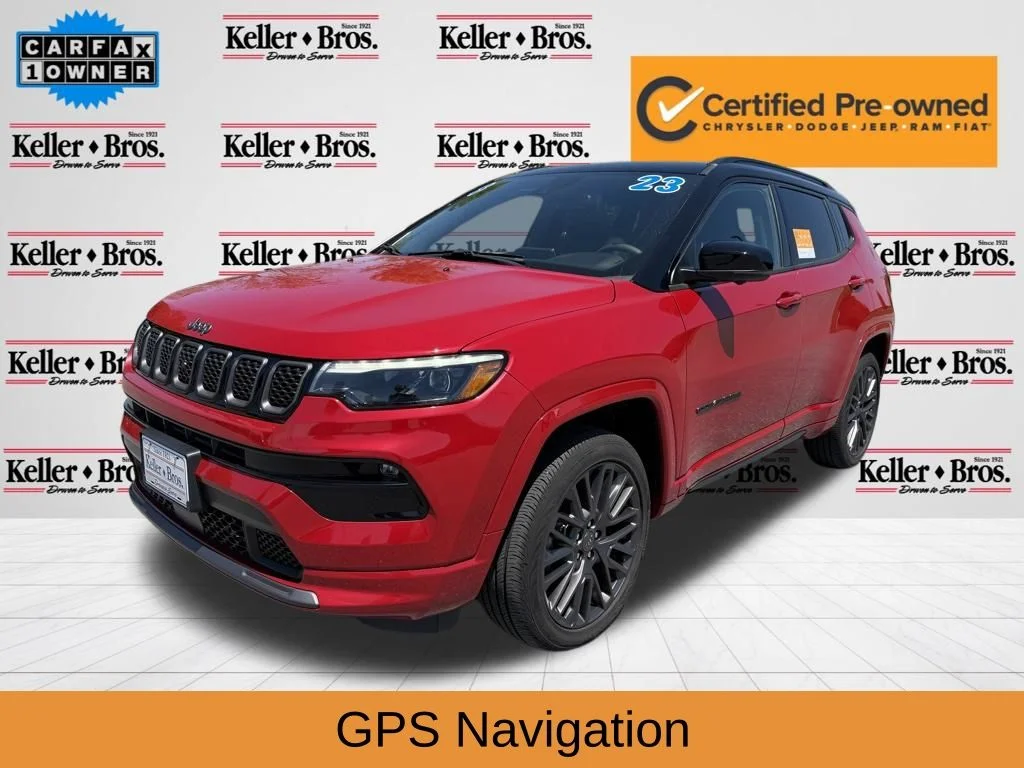 Certified Used 2023 Red Jeep Limited image 3