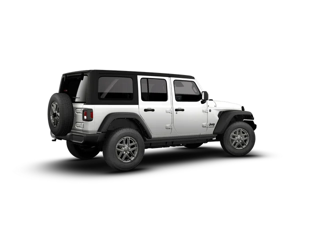 New 2026 Bright White Clear-Coat Exterior Paint Jeep Sport S image 8