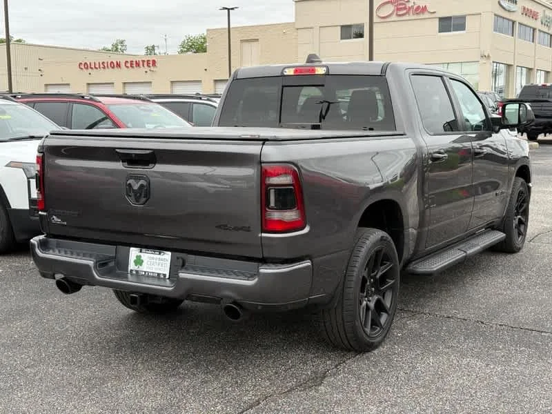 Used 2023 Granite Crystal Metallic Clearcoat Ram Laramie image 3
