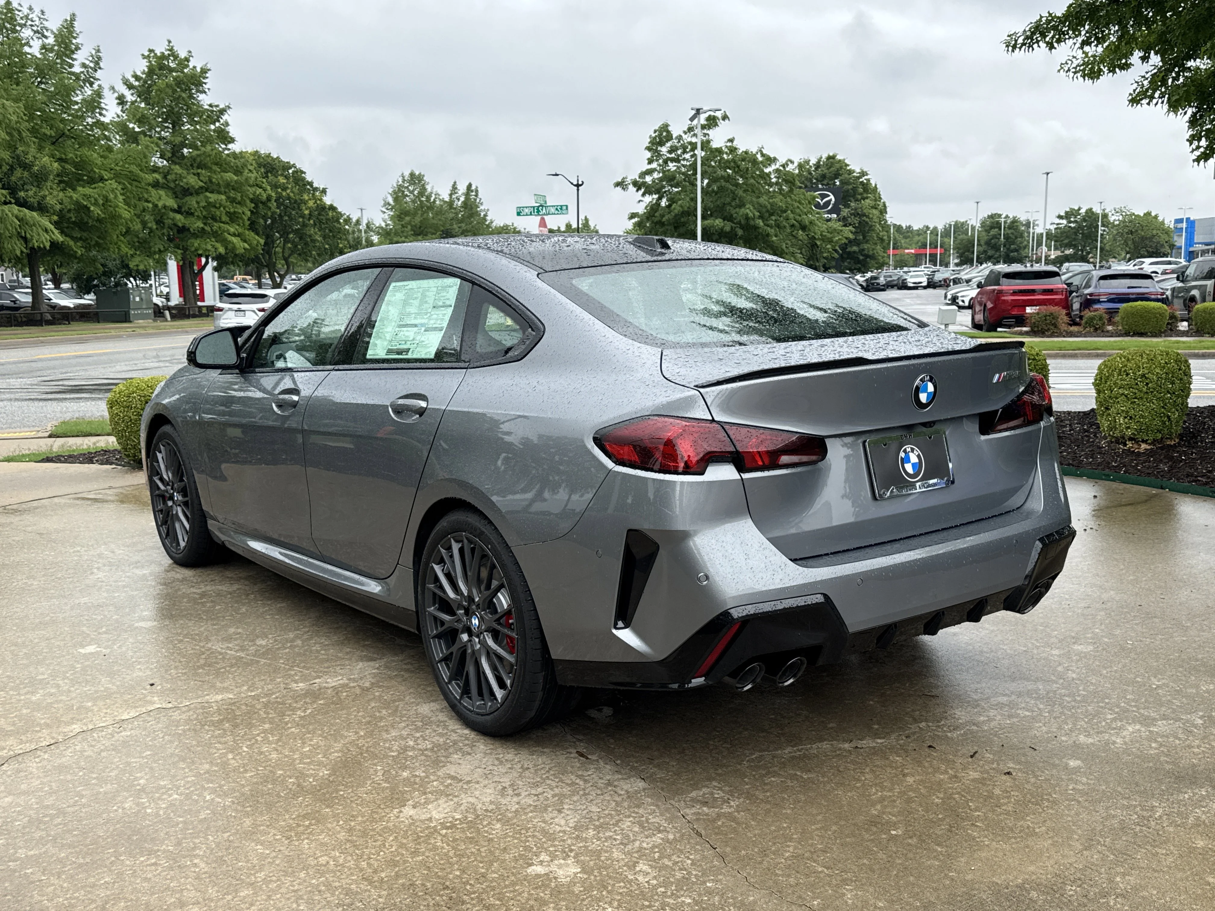New 2026 0C4W Skyscraper Grey Metallic BMW M235 xDrive image 3