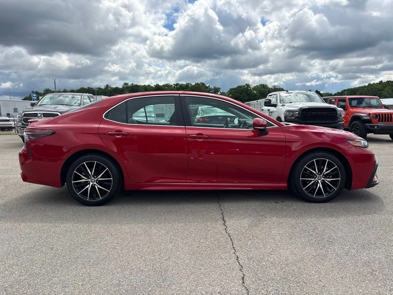 Used 2023 Red Toyota SE image 2