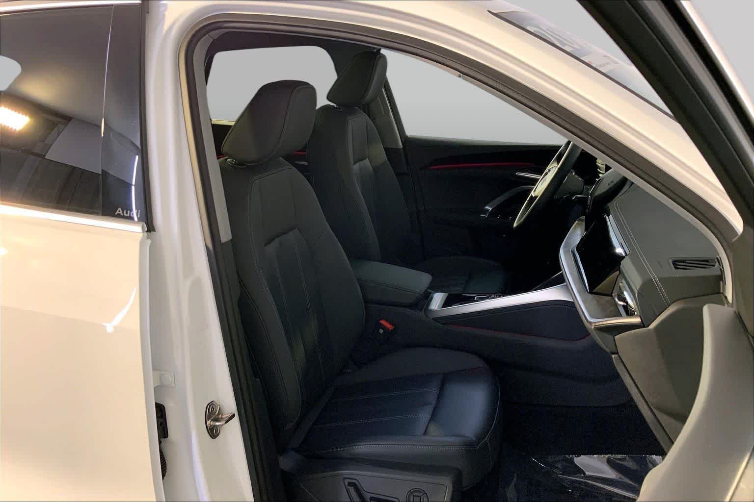 Used 2025 Glacier White Metallic Audi Premium image 8