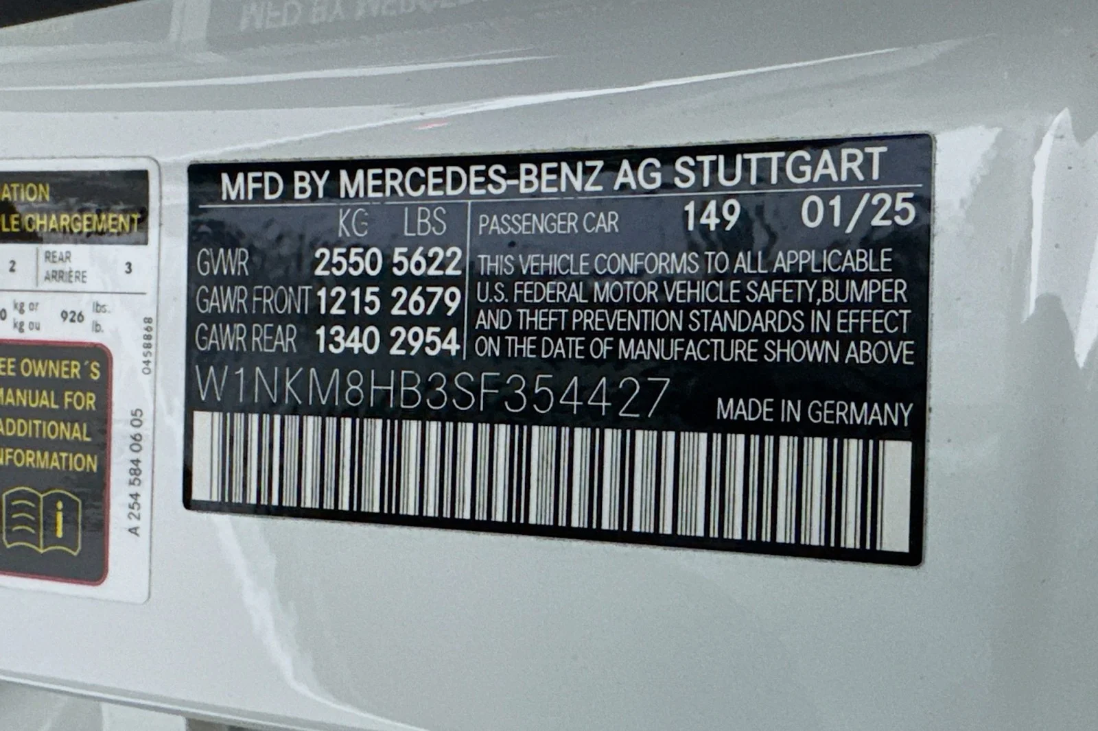 Certified Used 2025 Polar White Mercedes-Benz AMG® 43 image 25