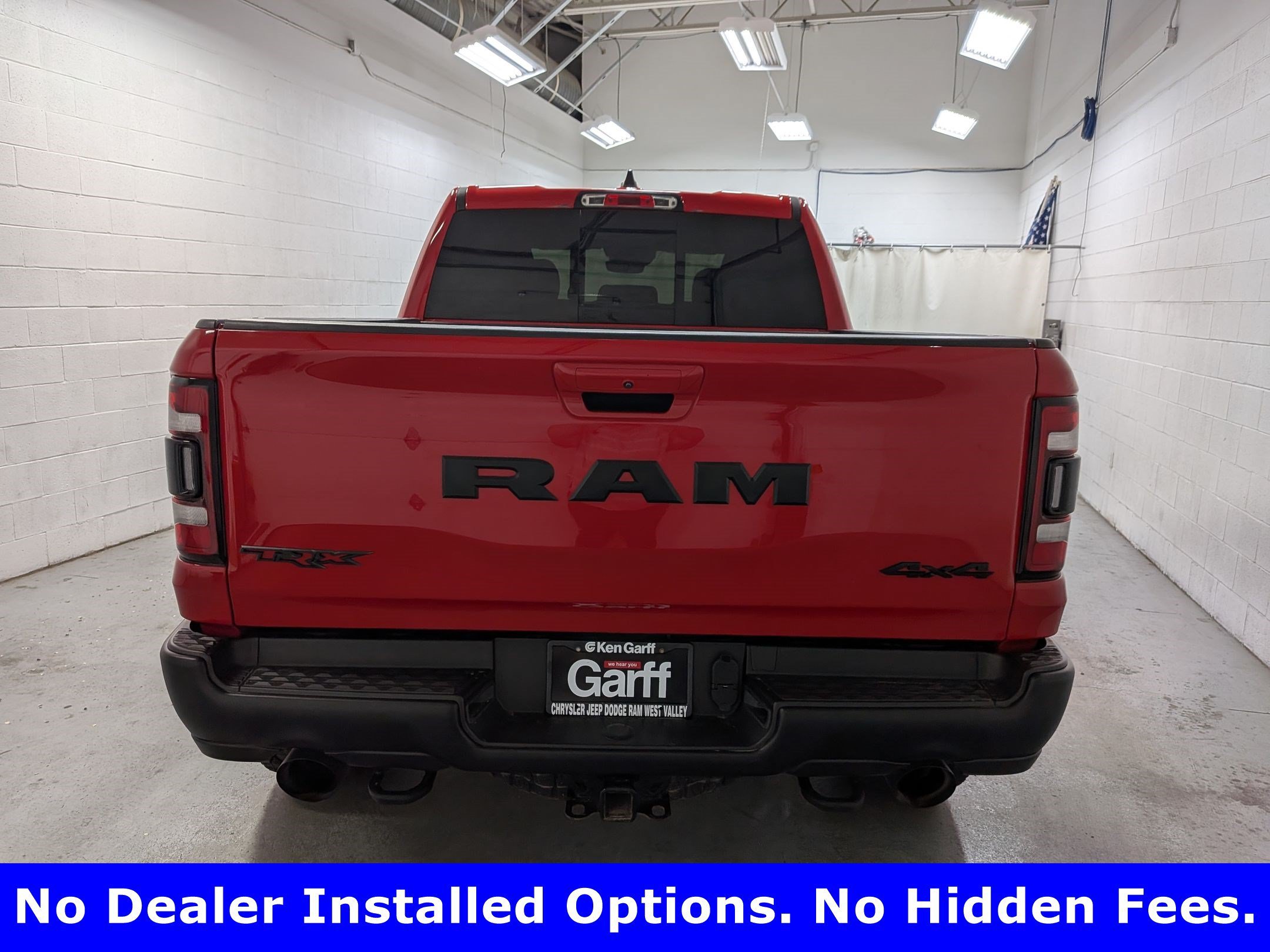 Used 2021 Flame Red Clearcoat Ram TRX image 4